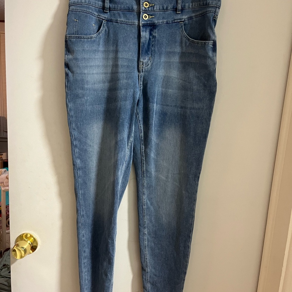 HALARA High Rise Blue Women's Jeans